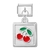 Charm Cereza Rojo Brillante. - comprar en línea