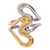 Anillo Plata y Dorado Elegante. - comprar en línea
