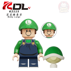 Baby Luigi - Super Mario - Mini figura colecionável - comprar online