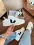 V Velcro Branco/Preto