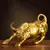 Touro de Wall Street Dourado - comprar online