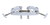 Clamp Duplo Extensor Holder Bateria Percussão - comprar online