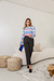 Blusa de Frio Manga Fofa Tricô Gola Redonda (DEISE) - comprar online
