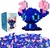 Micro Bloco Montar Lilo Stitch Magic Block 455 Peças NO.6005
