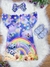 Vestido Infantil Azul Estrelas Lilo e Stitch Luxo Festas - loja online
