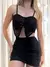 Cropped Feminino Paetê de Alça Fina e Laço Yeda Ref. 1312 na internet