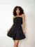 Macaquinho Vestido Feminino em Alfaiataria sem Alça Milena Ref. 1335 - comprar online