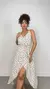 Vestido Feminino Longo de Alça Transpassado Estampado Mirian Ref. 1299 - comprar online