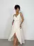 Vestido Feminino Longo de Alça Transpassado Estampado Mirian Ref. 1299 na internet