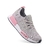 Tenis New Acess Jo02 Fem. Cinza/Rosa - Essência Wear - A moda do seu jeito