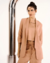 Blazer Linho Manga 3/4