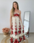 Vestido Cropped Rosalia Farm na internet
