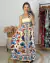 Vestido Longo Sonho De Mar Farm