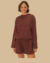 SHORT COS ELASTICO TEXTURA FARM - SABOR DA MODA BOUTIQUE