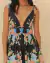 Vestido Curto Lenco Floral Sofia Farm - SABOR DA MODA BOUTIQUE