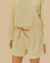 SHORT COS ELASTICO TEXTURA FARM na internet
