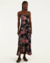 VESTIDO CROPPED FLORAL BERLIM FARM