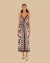 Vestido Cropped Floral Arabesque Farm