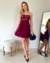 Vestido Bustier Contrast Open - comprar online