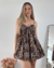 Vestido Curto Balone Onca Pintada Farm na internet