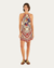 VESTIDO CURTO LENCO BORBOLETA RETRO FARM na internet
