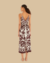 Vestido Cropped Floral Arabesque Farm na internet