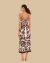 Vestido Cropped Floral Arabesque Farm na internet
