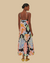Vestido Cropped Floral Sofia Farm na internet