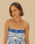 Vestido Cropped Jardim de Porcelana Farm na internet