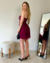 Vestido Bustier Contrast Open na internet