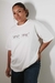 Camiseta Oversized Off White estampa Onça - comprar online