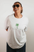 Camiseta Oversized Off-white estampa Entre o verde e o silêncio - comprar online