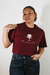 Cropped Branco estampa entre o verde e o silêncio - EverTees