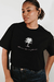 Cropped Off-white estampa entre o verde e o silêncio - loja online