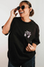 Camiseta Oversized Bordô estampa Tereré & Pôr do sol na internet