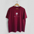 Camiseta Oversized Bordô- Entre o verde e o silêncio - comprar online
