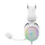 Fone de Ouvido Gamer Havit Gamenote H2016d RGB Branco - comprar online