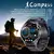 relógio inteligente masculino 360 2025 para android gt4 pro gps nfc r*360 tela am - ellectra