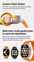 Para apple watch ultra 2 inteligente bluetooth chamada relógio masculino nfc gp na internet