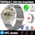 relógio inteligente masculino 360 2025 para android gt4 pro gps nfc r*360 tela am