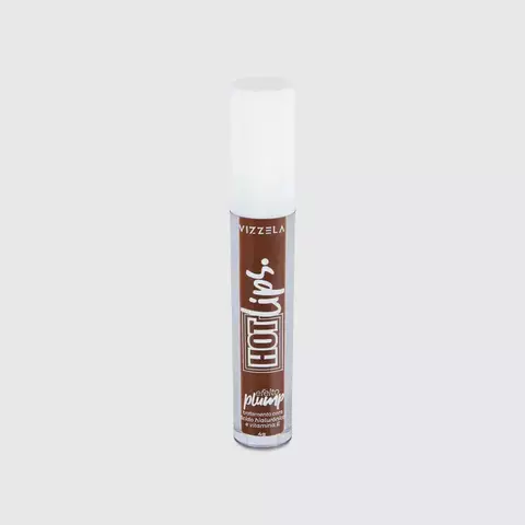 Hot Lips Brown Vizzela Efeito Plump