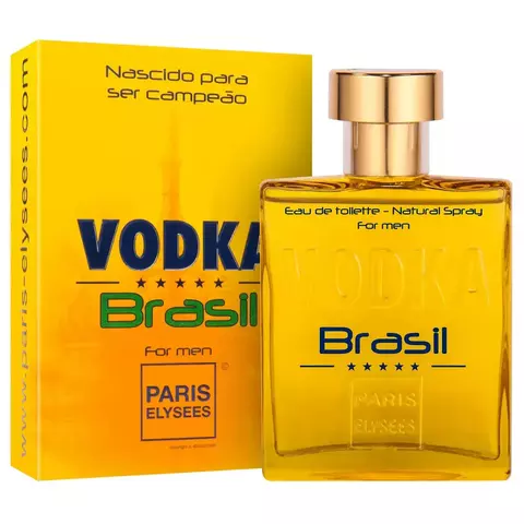 Vodka Brasil Paris Elysees Eau de Toilette Masculino