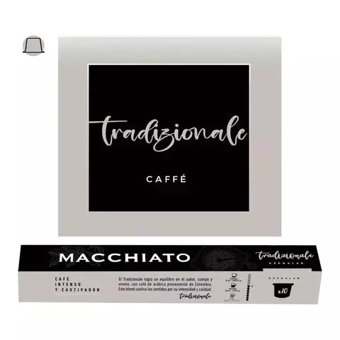 Capsulas de Cafe Macchiato Tradizionale 10 un - comprar online