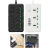 Zapatilla Alargue Adaptador Electrico Moderna 8 En 1 Usb