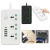 Imagen de Zapatilla Alargue Adaptador Electrico Moderna 8 En 1 Usb