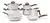 Jogo De Panelas 7 Peças Ceramic Life Vanilla Brinox - loja online