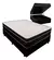 Cama Box Baú Casal 138 + Colchão Paris Molas Ensacadas 26cm Cor Preto - Feirão dos Móveis