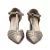 Imagem do Scarpin Couro Fayence Prata Velho