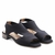 Sandália Salto Baixo Neoprene Léger Preta - comprar online