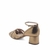 Imagem do Peep Toe Média Couro Sena Bronze